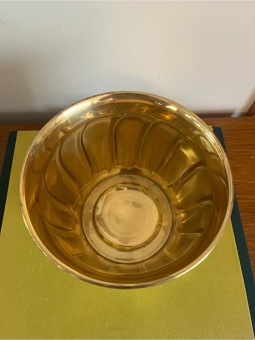 Gold-Tone Decorative Planter